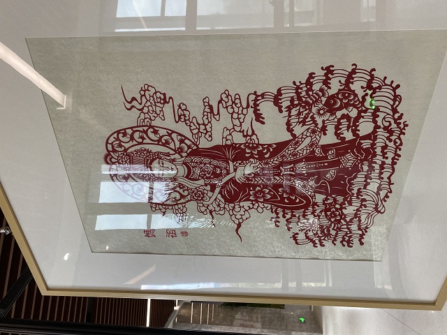 “妈祖福佑•匠心传承”海神妈祖剪纸艺术作品展(图2)